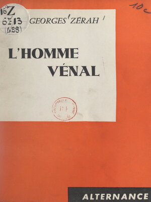 cover image of L'homme vénal